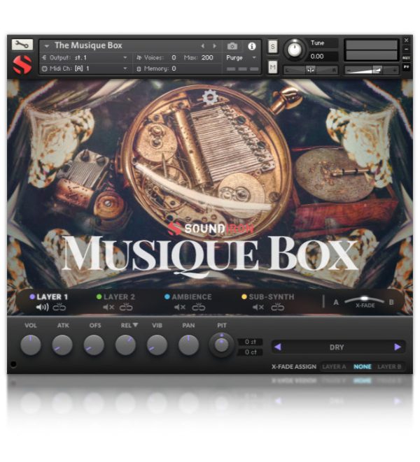 Soundiron Musique Box Antique Music Box Library For Kontakt (Download) - Image 2