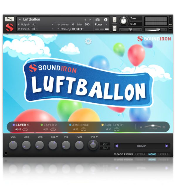 Soundiron Luftballon Sound Library for Kontakt (Download) - Image 2