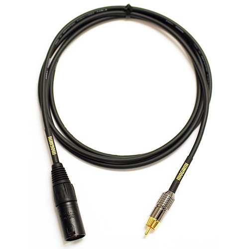 Mogami Gold Male XLR to RCA Cable (12’)