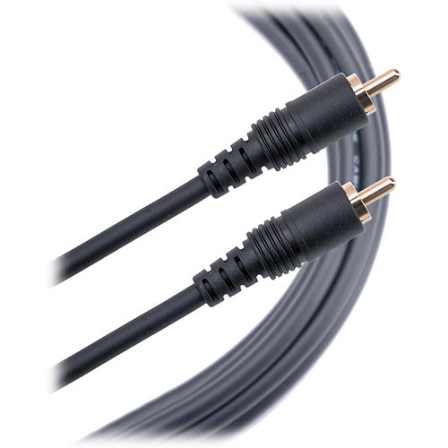 Mogami RR-06 Pure-Patch RCA Male to RCA Male Audio/Video Patch Cable (75 Ohm) (6')