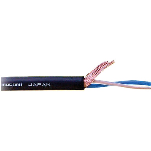 Mogami W2549 Neglex-Type Balanced Microphone Bulk Cable (Black, 656' Roll)