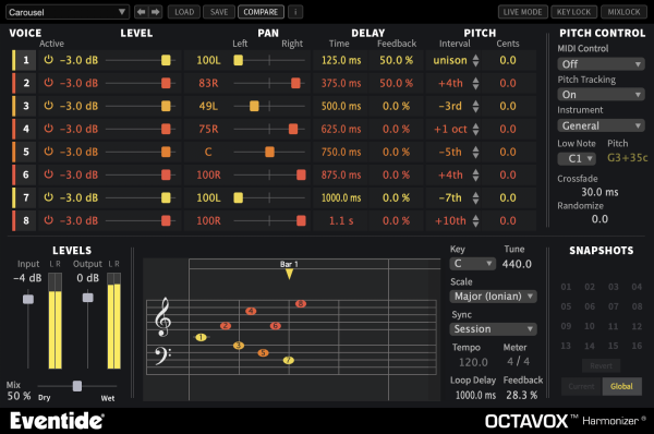 Eventide Octavox Harmonizer Plug-In (Download)