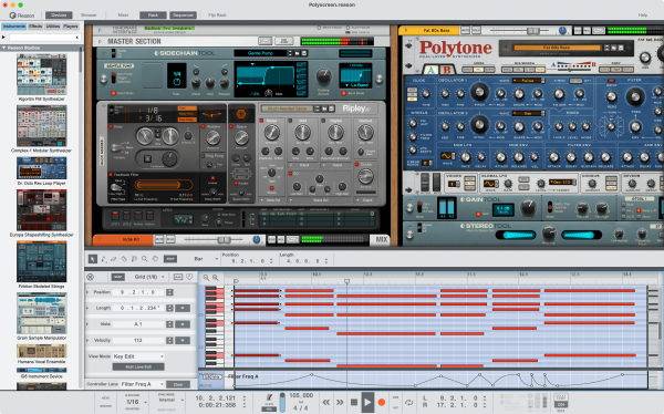 Reason Studios Reason 13 Music Production Software (Standard, Full Perpetual)
