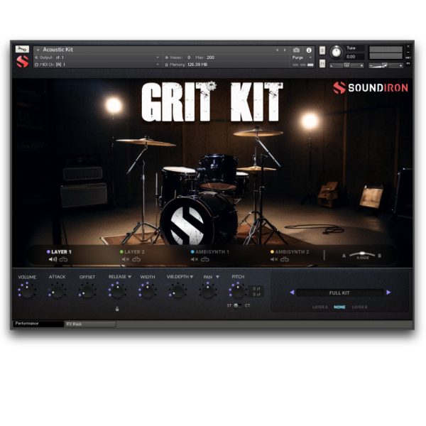 Soundiron Grit Kit Sound Library for Kontakt (Download) - Image 2
