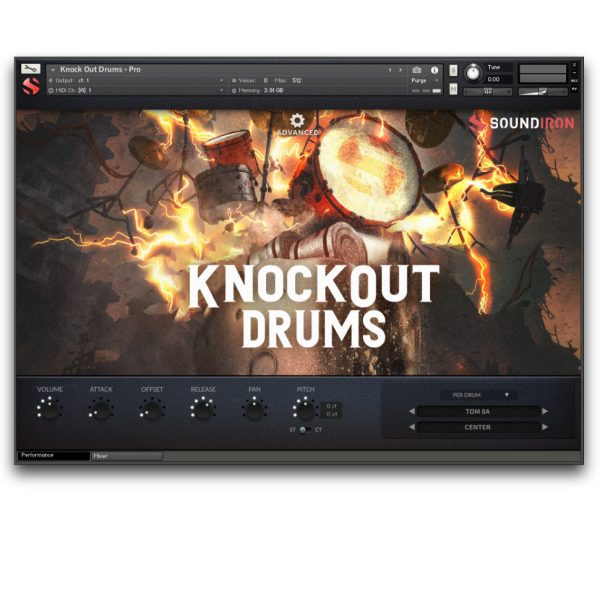 Soundiron Knockout Drums Sound Library for Kontakt (Download) - Image 2
