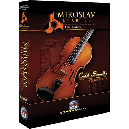 Sonic Reality Miroslav Refill Gold Bundle - Orchestral and Choir Sound Libraries (Download)