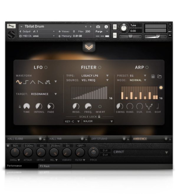 Soundiron Tbilat Drum Sound Library for Kontakt (Download) - Image 3