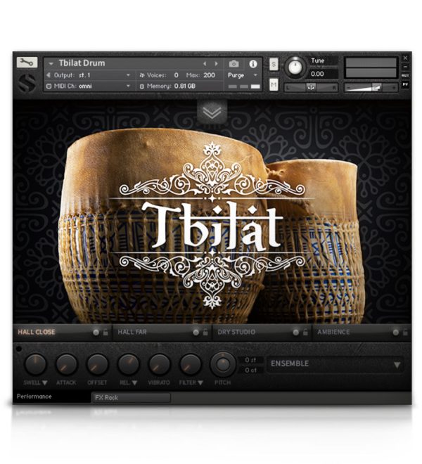 Soundiron Tbilat Drum Sound Library for Kontakt (Download) - Image 2