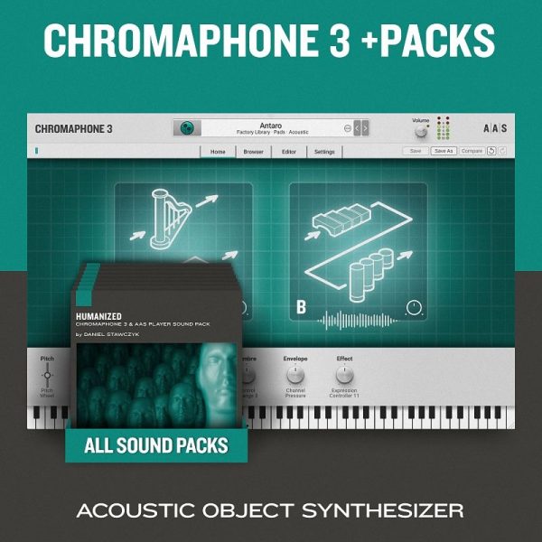 Applied Acoustics Systems Chromaphone 3 + Packs (Download)