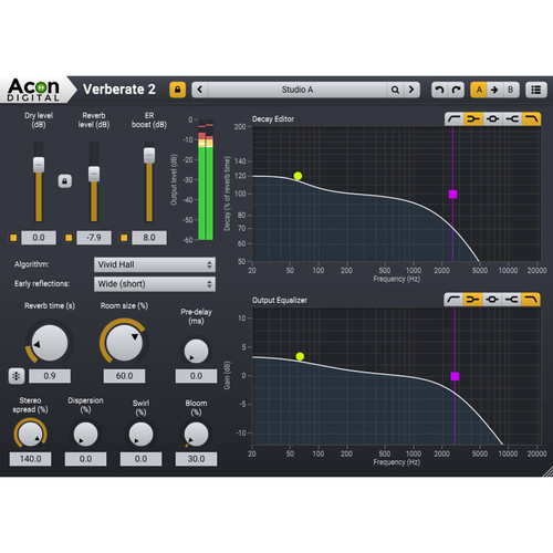 Acon Digital Verberate 2 Algorithmic Reverb (Download)