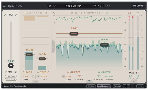 Arturia Bus Peak Limiter Plug-in (Download) - Image 3