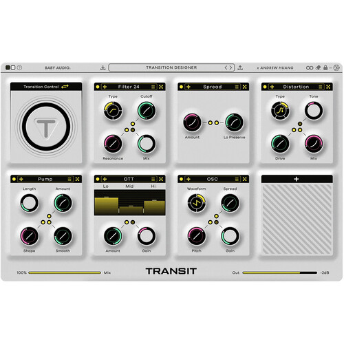 BABY AUDIO Transit Audio Transition Designer Plug-In