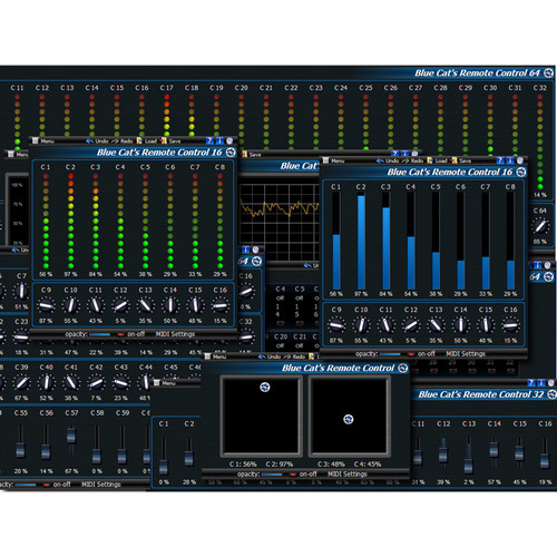 Blue Cat Audio Remote Control Software MIDI Controller (Download)