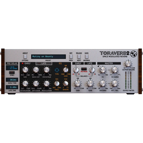 D16 Group Toraverb 2 Space Modulated Reverb Plug-In (Download)