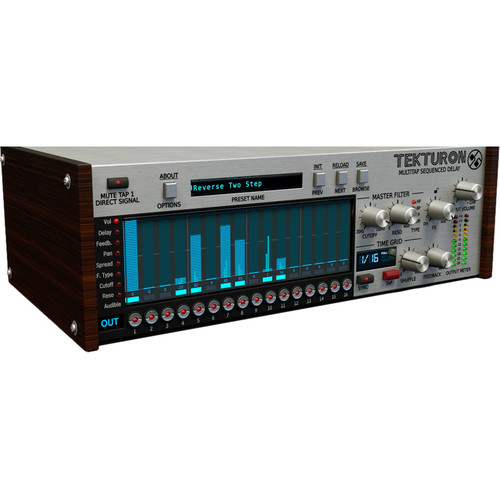 D16 Group Tekturon - Multi-Tap Sequenced Delay Plug-In (Download)