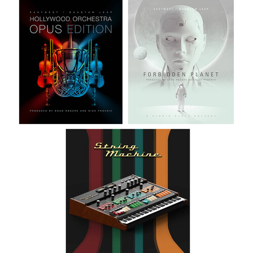 EastWest Hollywood Orchestra Opus Edition + Forbidden Planet + String Machine Plug-In Bundle (Download)