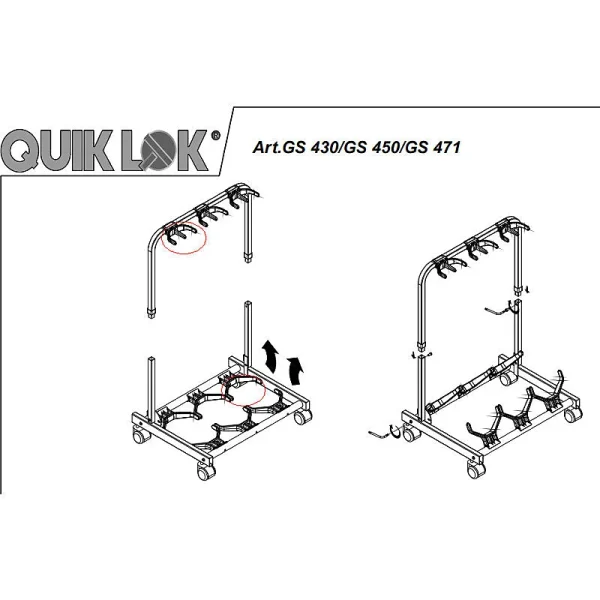 Quik Lok Felt Strip Cradle Adhesive Gasket for Guitar Stands