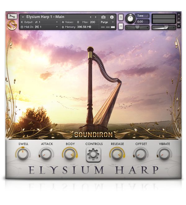 Soundiron Elysium-Harp Grand Concert Harp For Kontakt (Download) - Image 2