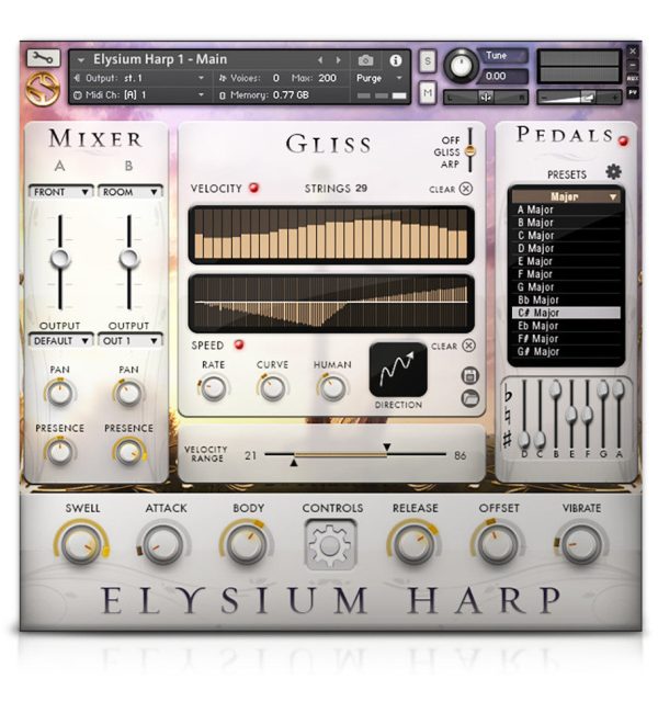Soundiron Elysium-Harp Grand Concert Harp For Kontakt (Download) - Image 6