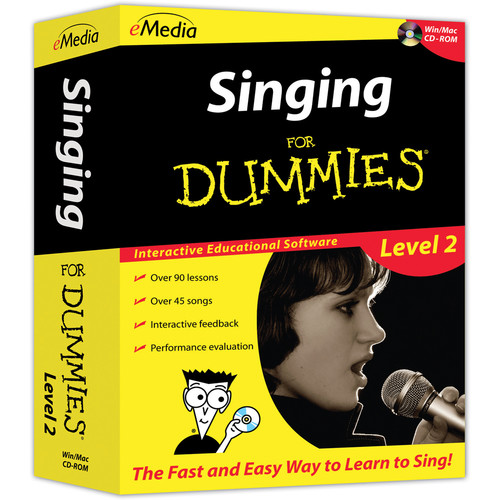 eMedia Music Singing for Dummies Level 2 (Electronic Download, Mac)
