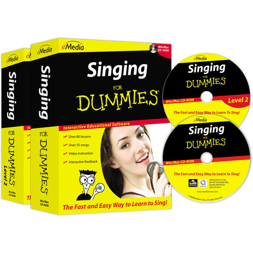 eMedia Music Singing For Dummies Deluxe (Electronic Download, Windows)