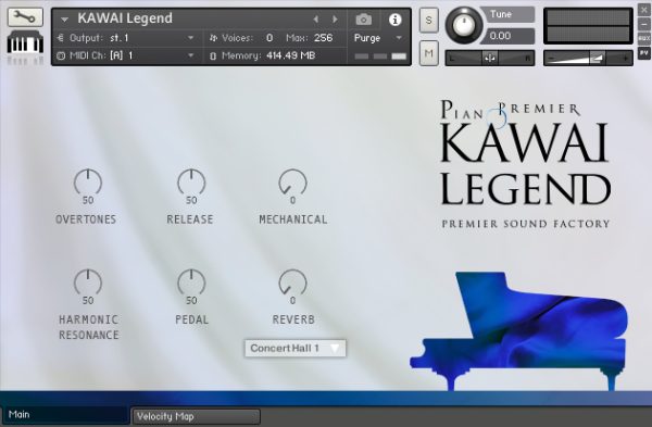 Premier Engineering Piano Premier "KAWAI Legend” Plug-in (Download)