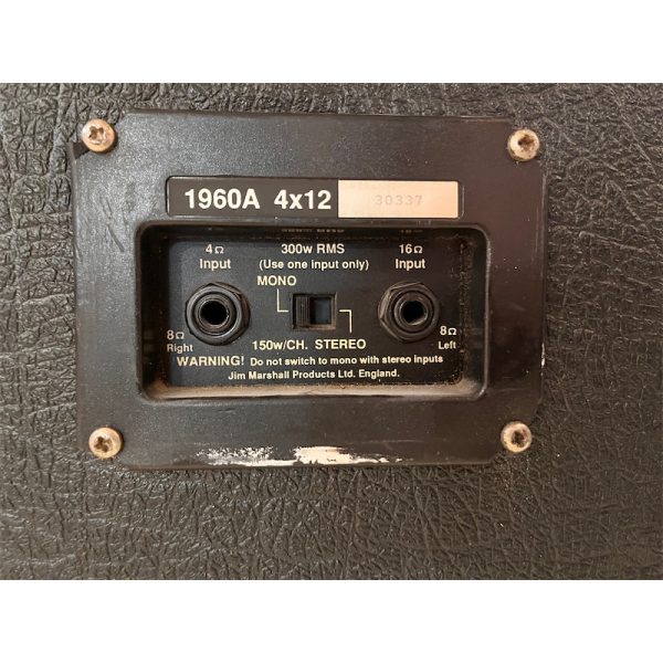 Marshall 1960A Lead 300-Watt 4x12" Angled Guitar Speaker Cabinet - Used Good Condition - Image 6