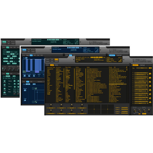 KV331 Audio SynthMaster Everything Bundle Upgrade from SynthMaster 2 Music Production Plug-Ins
