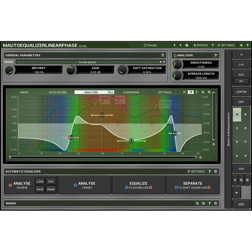 MeldaProduction MAutoEqualizer - Automatic Equalizer Plug-In (Download)
