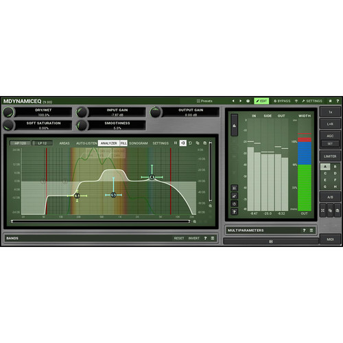 MeldaProduction MDynamicEq - Dynamic Equalizer Plug-In (Download)