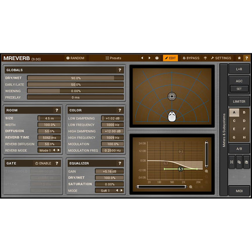 MeldaProduction MReverb - Reverb Plug-In (Download)
