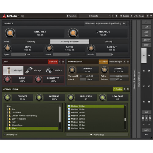 MeldaProduction MPhatik - Multi-Effect Dynamic Plug-In (Download)