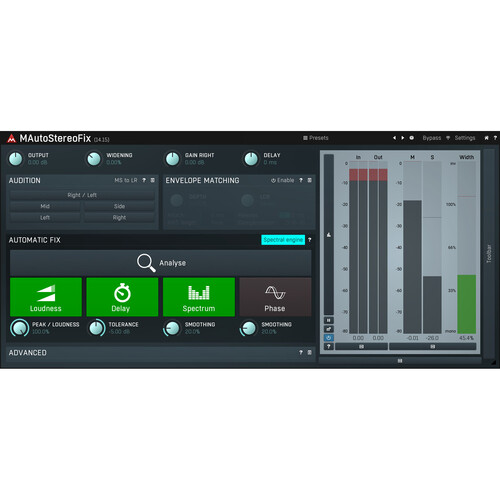 MeldaProduction MAutoStereoFix Software (Download)