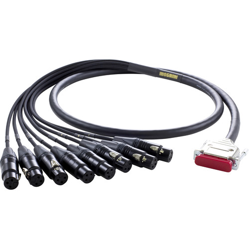 Mogami Gold DB25 to 8 XLR Female Cable (5')