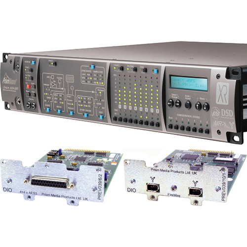Prism Sound ADA-8XR Audio Interface with 8-Channel A/D-D/A, 8-Channel AES I/O & FireWire
