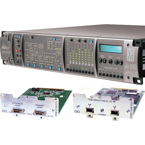 Prism Sound ADA-8XR Audio Interface with 8-Channel A/D-D/A & FireWire for Pro Tools HDX