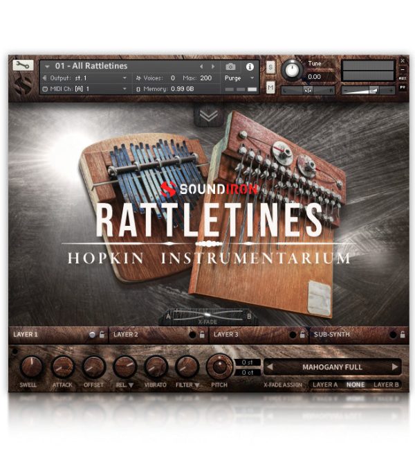 Soundiron Hopkin Instrumentarium: Rattletines Unique Tuned Percussion For Kontakt (Download) - Image 2