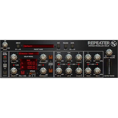 Slate Digital Repeater Delay - Software for Pro Audio Applications (Download)