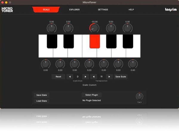 taqs MicroToner Microtonal Plugin (Download)