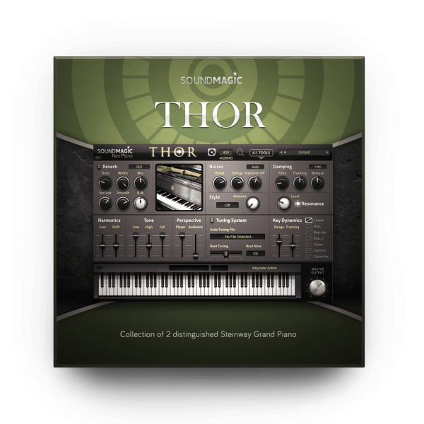 SoundMagic Thor Legendary Steinway Grand Pianos Sample Library (Download)