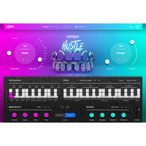 ujam Beatmaker 2 Hustle Virtual Instrument (Download)