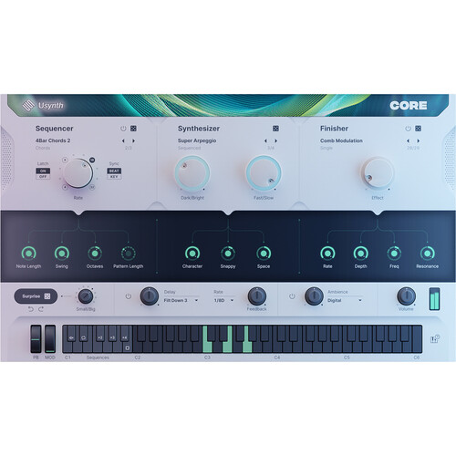 Ujam Usynth Core Synth Instrument Plug-In